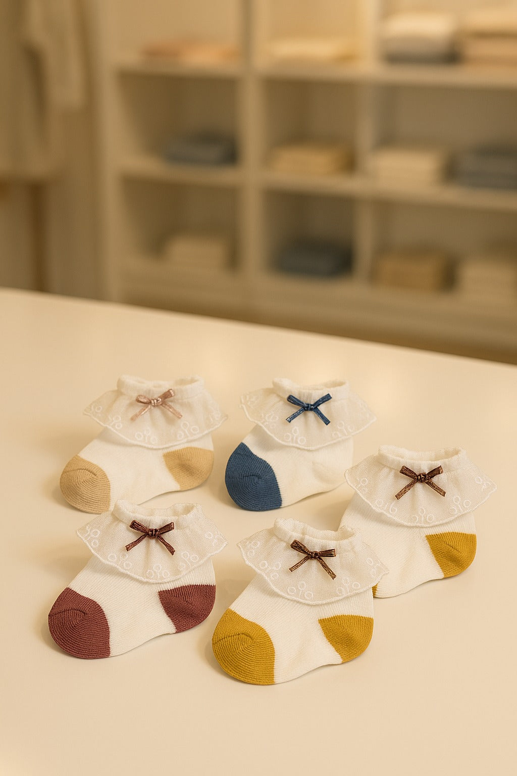 SH551-Winter Baby Socks - 0-12M